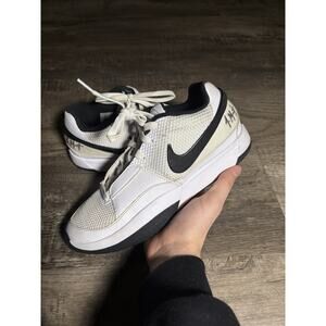 Nike Ja 1 TB White Black Size 7.5